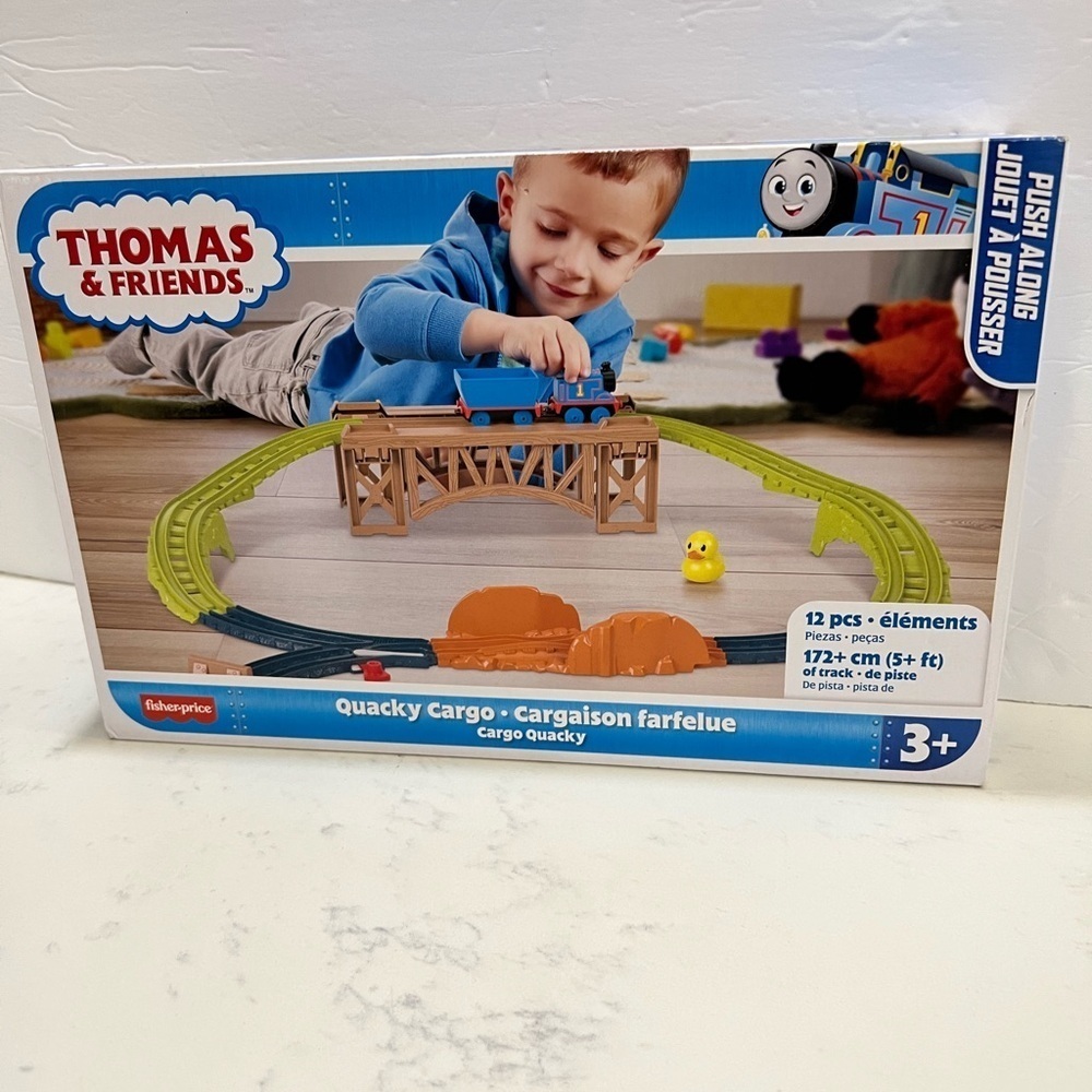 Thomas & Friends Quacky Cargo Set - Blue, Green, Orange